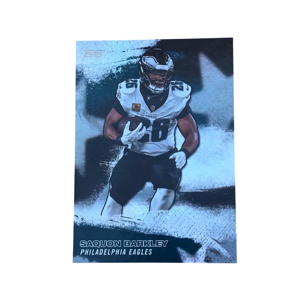 Topps Stars Saquon Barkley Trading Card Philadelphia Eagles NFLS-34 RB 2026 NFL